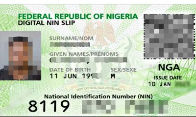 NINs issuance